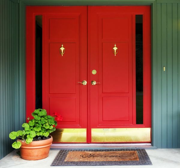 Double Entry Door Installation