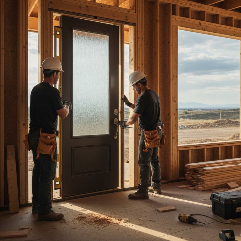 Entry Door Installation detail