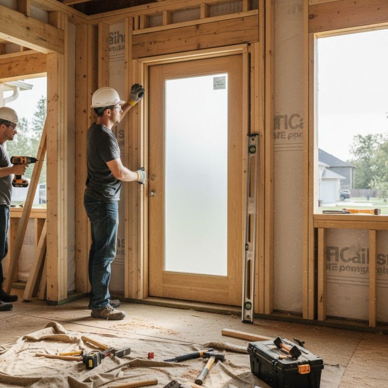 Folding Door Installation detail